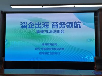 “淄企出海 商务领航”——南美市场说明会助力淄博企业拓展国际视野